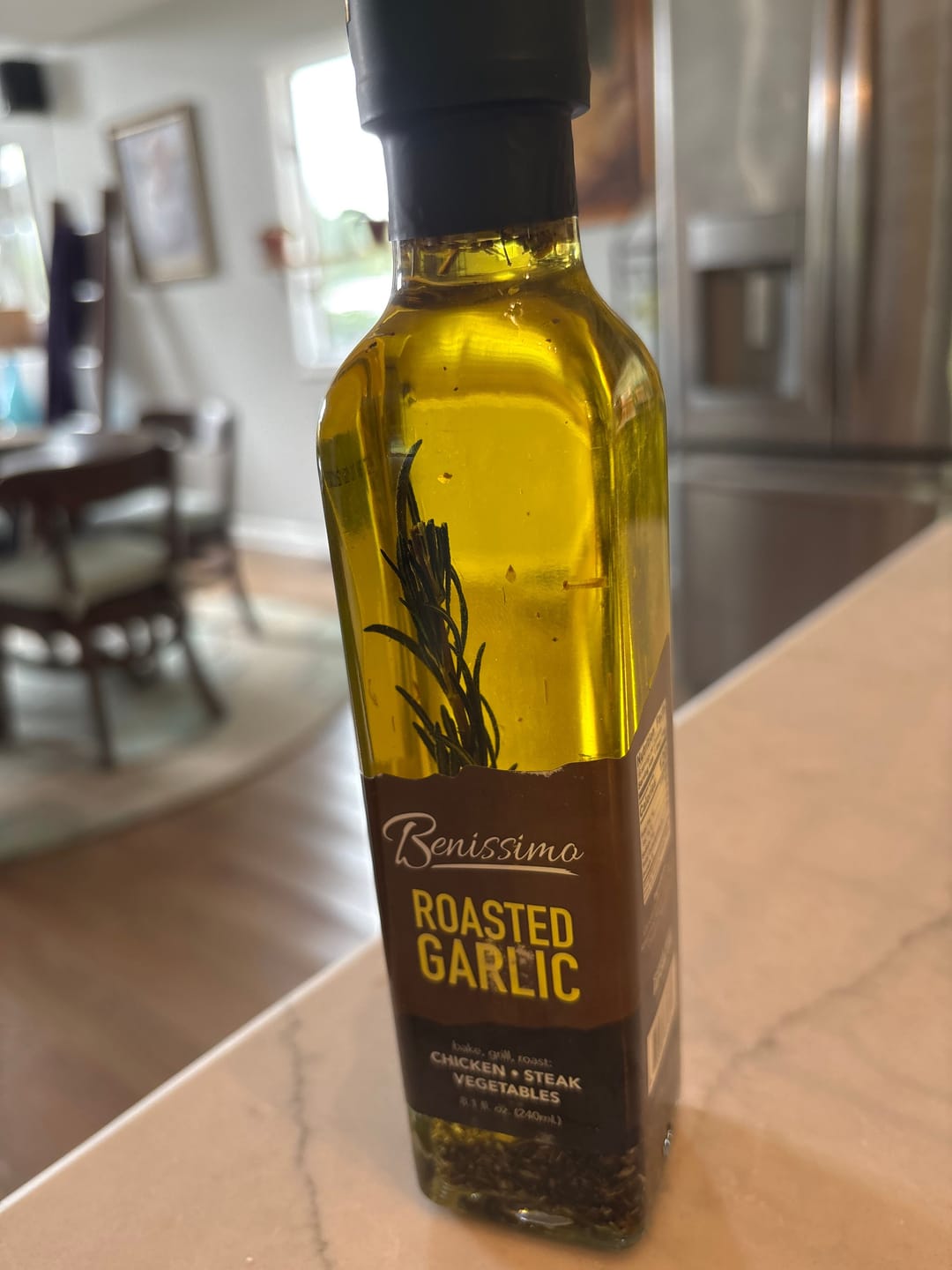 Customer photo review of Roasted Garlic Oil 8.1 oz