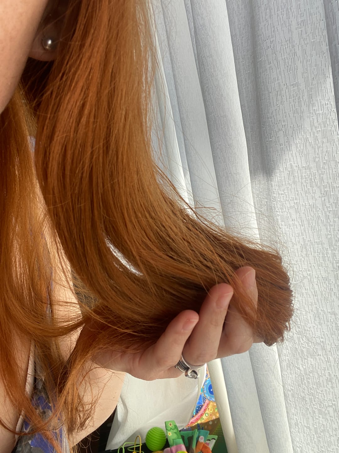 Customer photo review of Tintura Semipermanente Henna En Polvo 50grs Commar