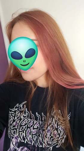 Customer photo review of Acondicionador Pigmento I Care Elgon