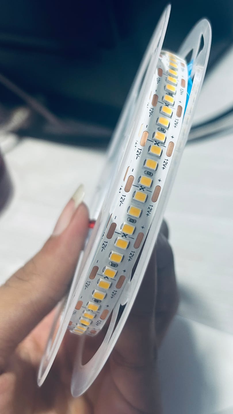 Customer photo review of EcoEarth Milan 240 LED / Mtr Strip Light 5 Mtr Double Copper PCB