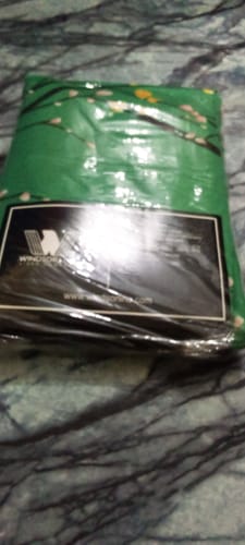 Customer photo review of Floral Teal-Bed Sheet Set