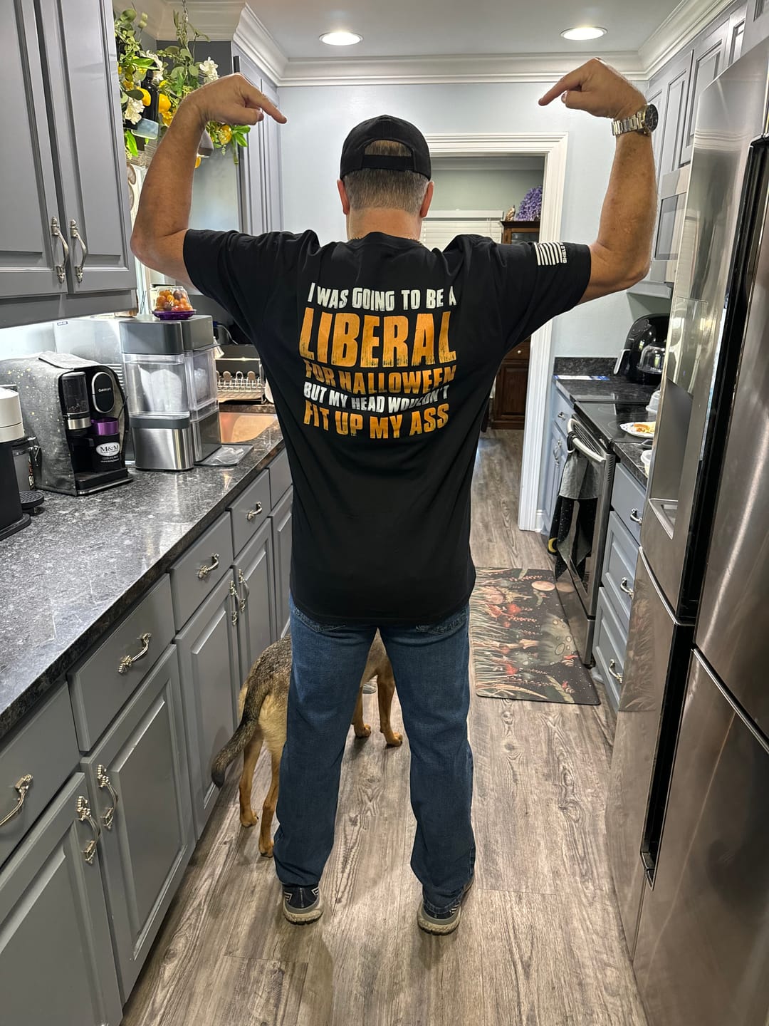 Customer photo review of I Was Going to Be A Liberal For Halloween