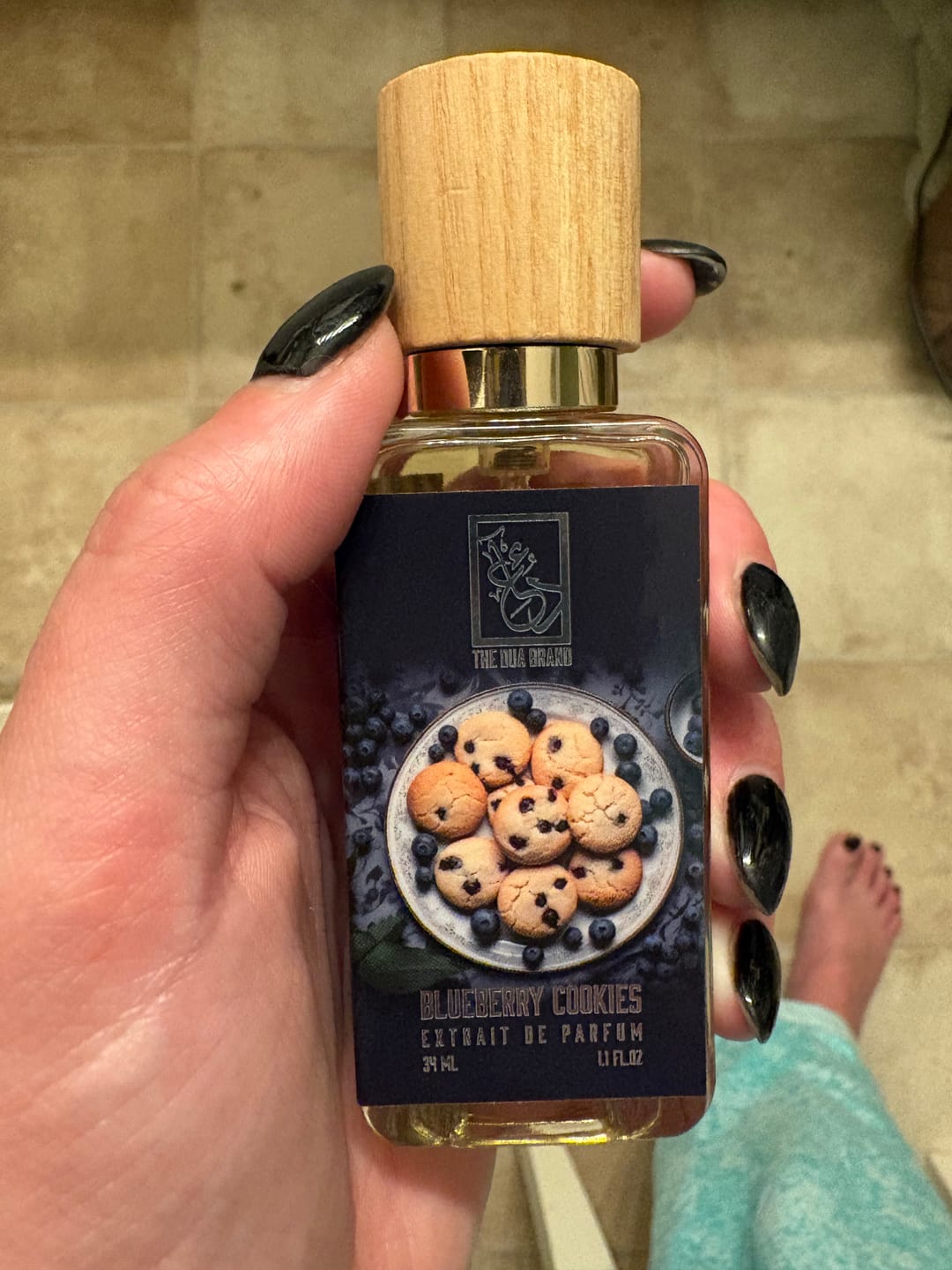 Customer photo review of Blueberry Cookies