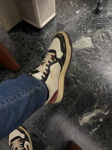 Customer photo review of Super Vintage Sneakers & Slip-On Bianco