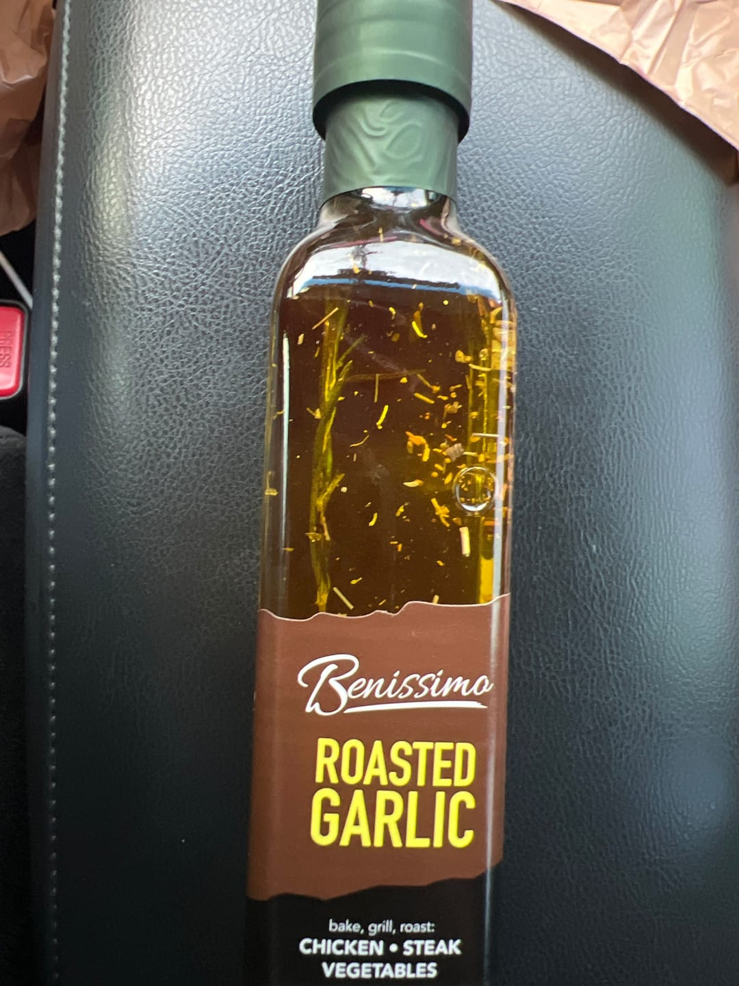 Customer photo review of Roasted Garlic Oil 8.1 oz