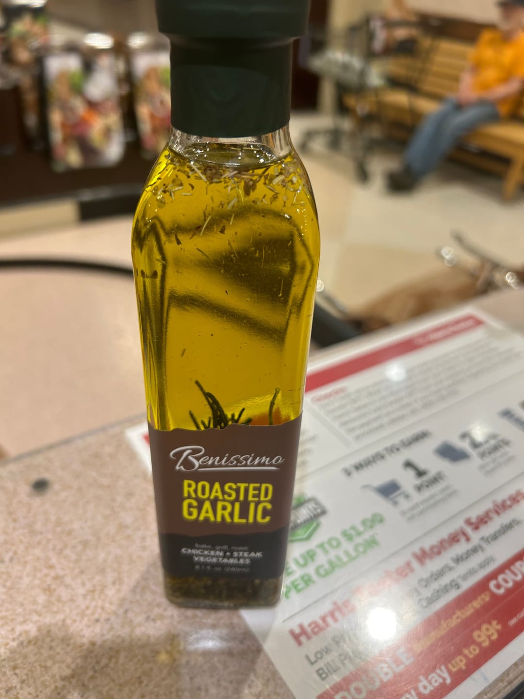 Customer photo review of Roasted Garlic Oil 8.1 oz