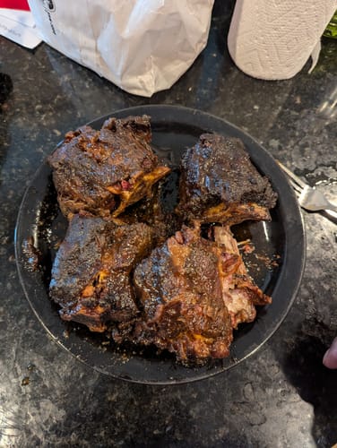 Customer photo review of True 'Candy Red' Oxtail Softballs