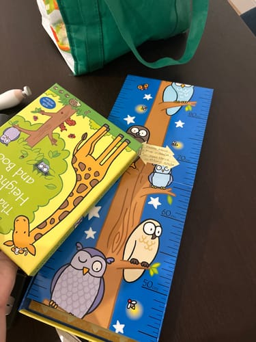 Customer photo review of That's Not My Height Chart and Book