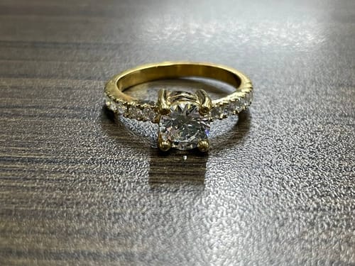 Customer photo review of 1ct Porto Engagement Ring (ON HAND)
