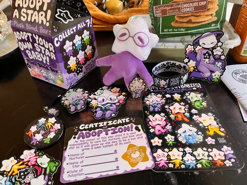 Customer photo review of Adopt a Star Baby Plush Blind Box