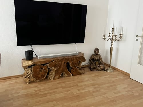 Customer photo review of Teak Wurzel Sideboard NAGA 160 cm