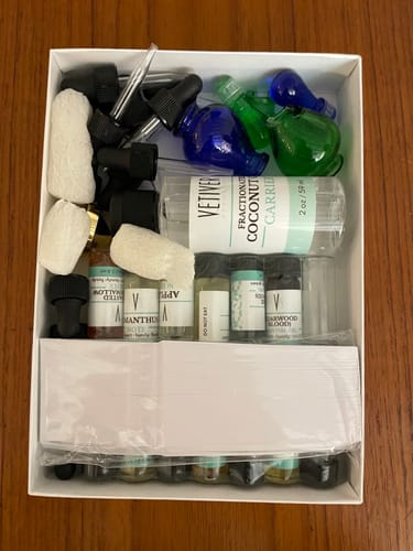 Customer photo review of Autumn Perfume Kit