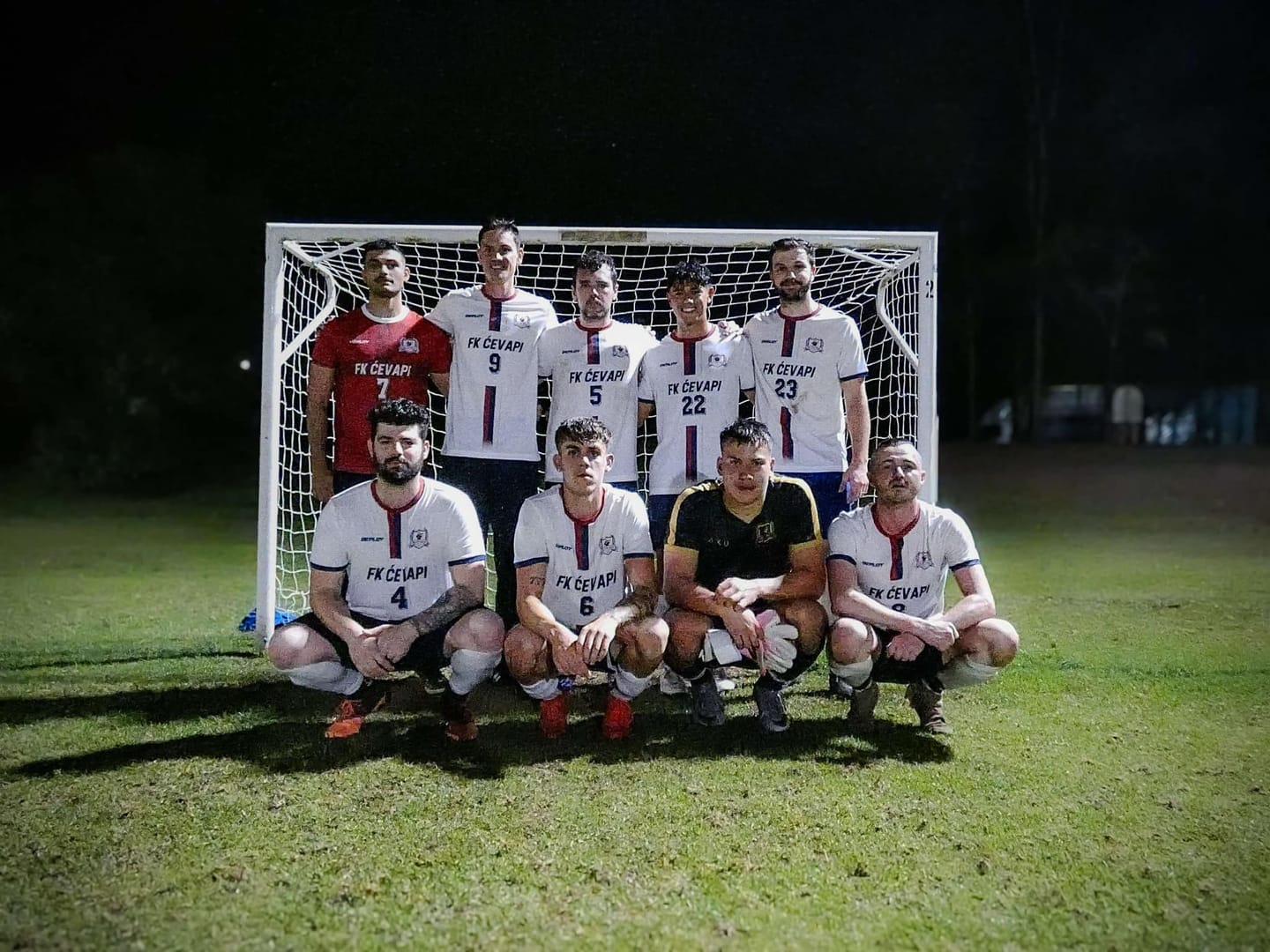 Customer photo review of Deploy Legacy Football Shorts - Navy