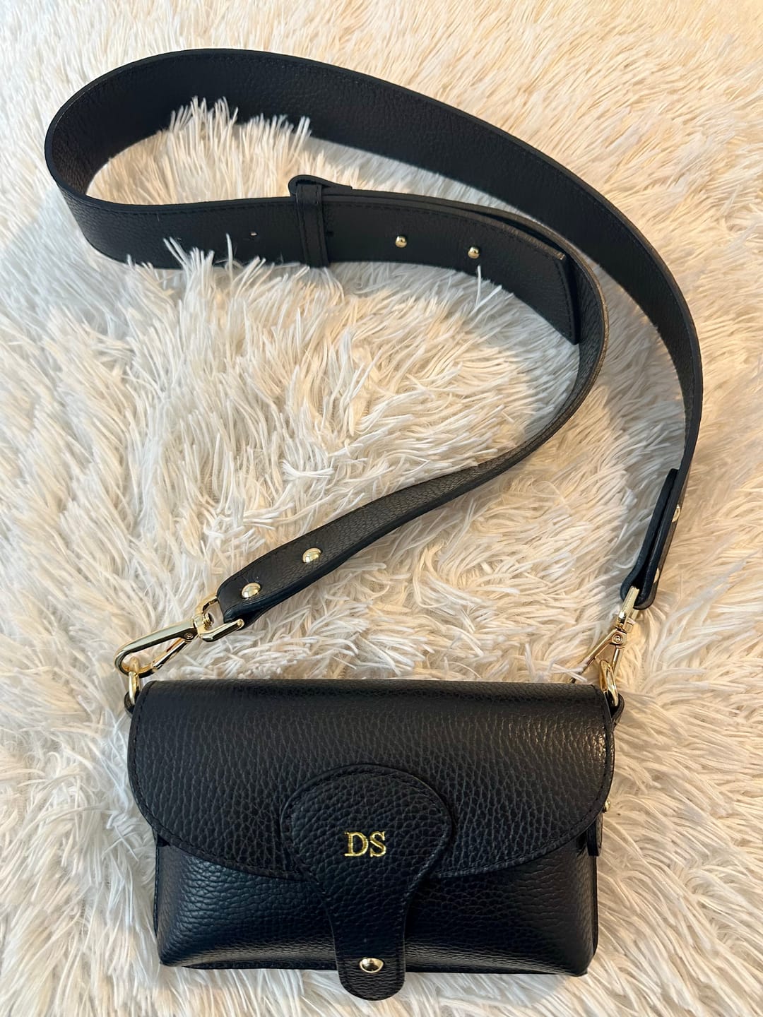 Customer photo review of Luca Small Crossbody Bag