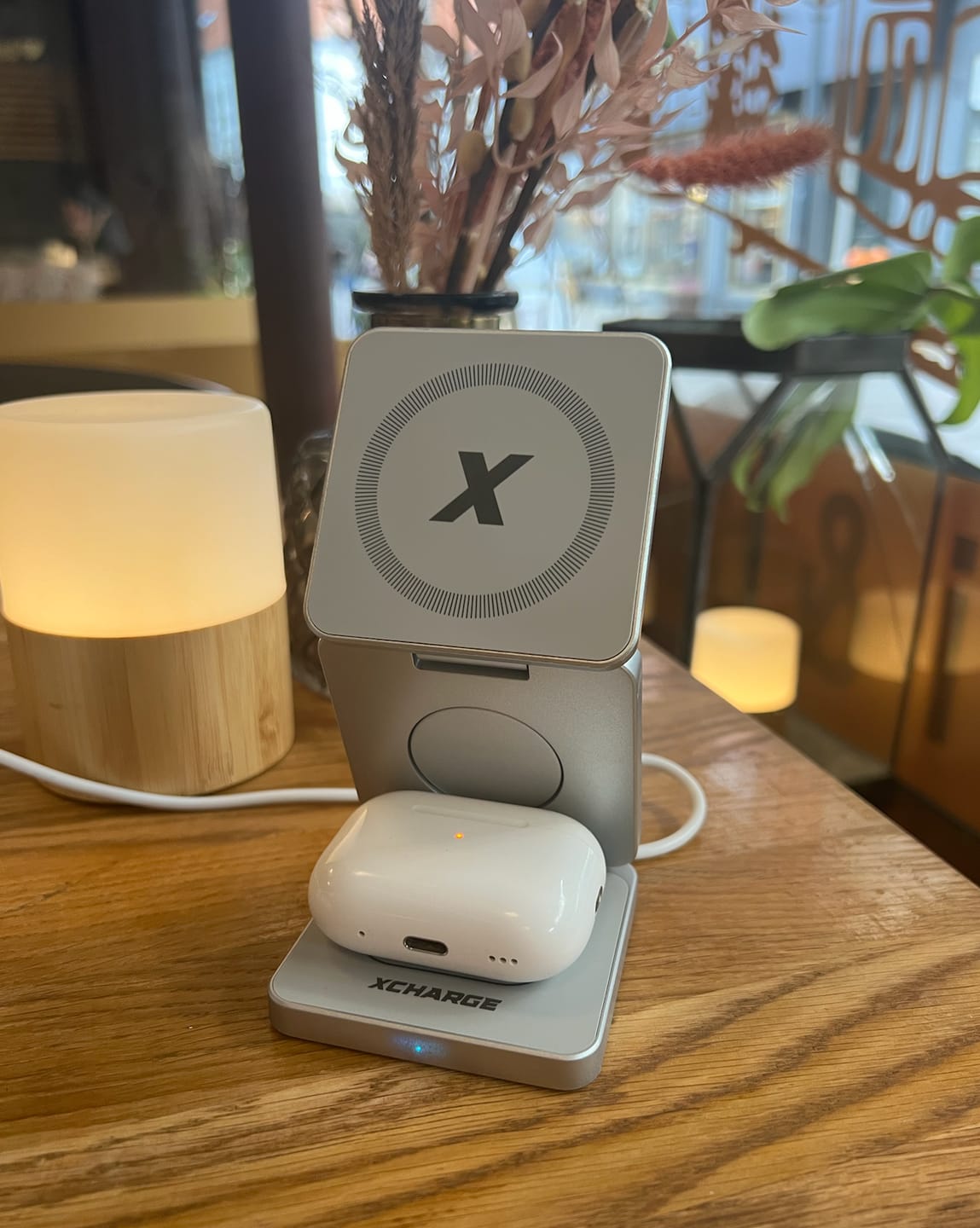 Customer photo review of XCHARGE T15™ - Foldbar 3-i-1 Trådløs Oplader