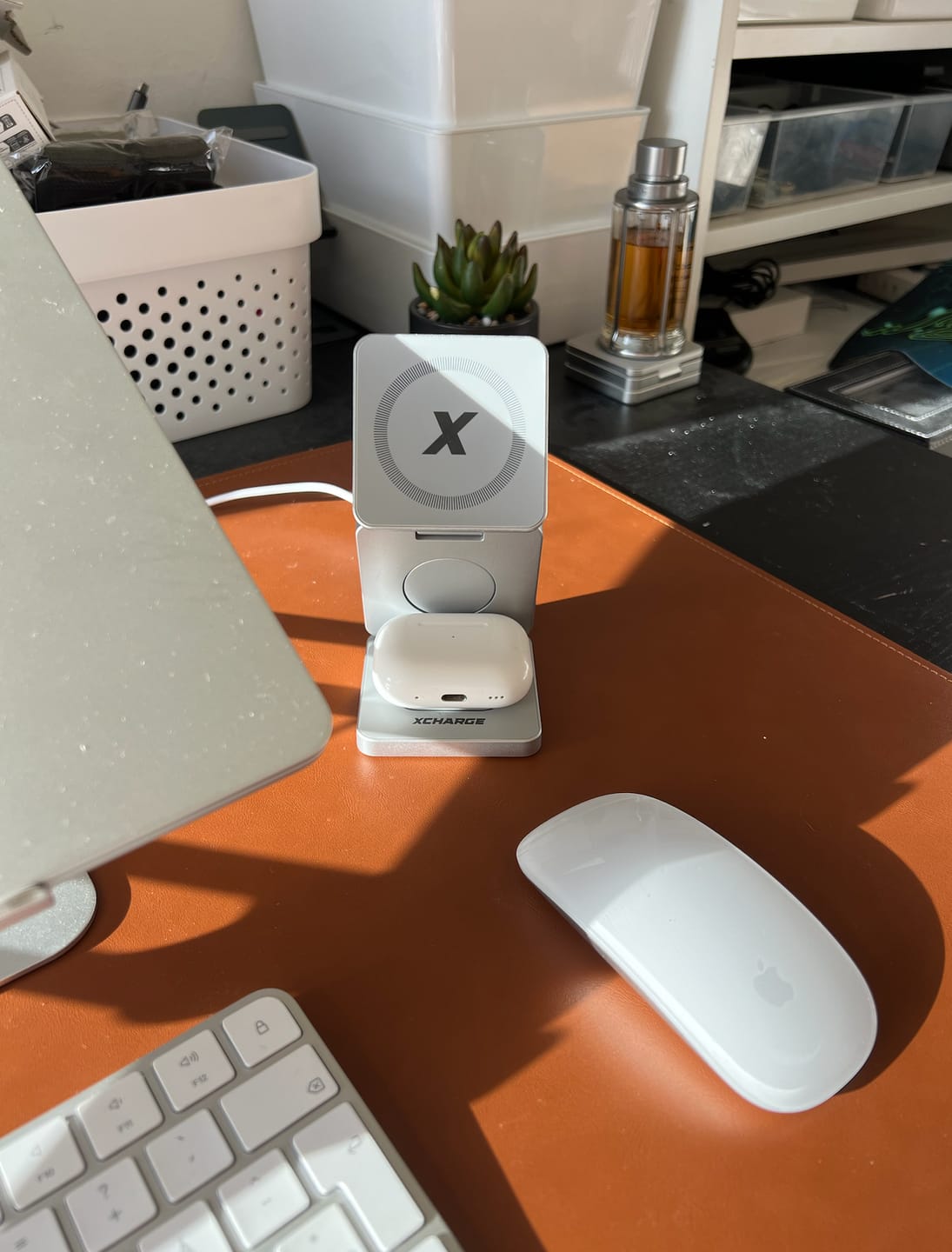 Customer photo review of XCHARGE T15™ - Foldbar 3-i-1 Trådløs Oplader