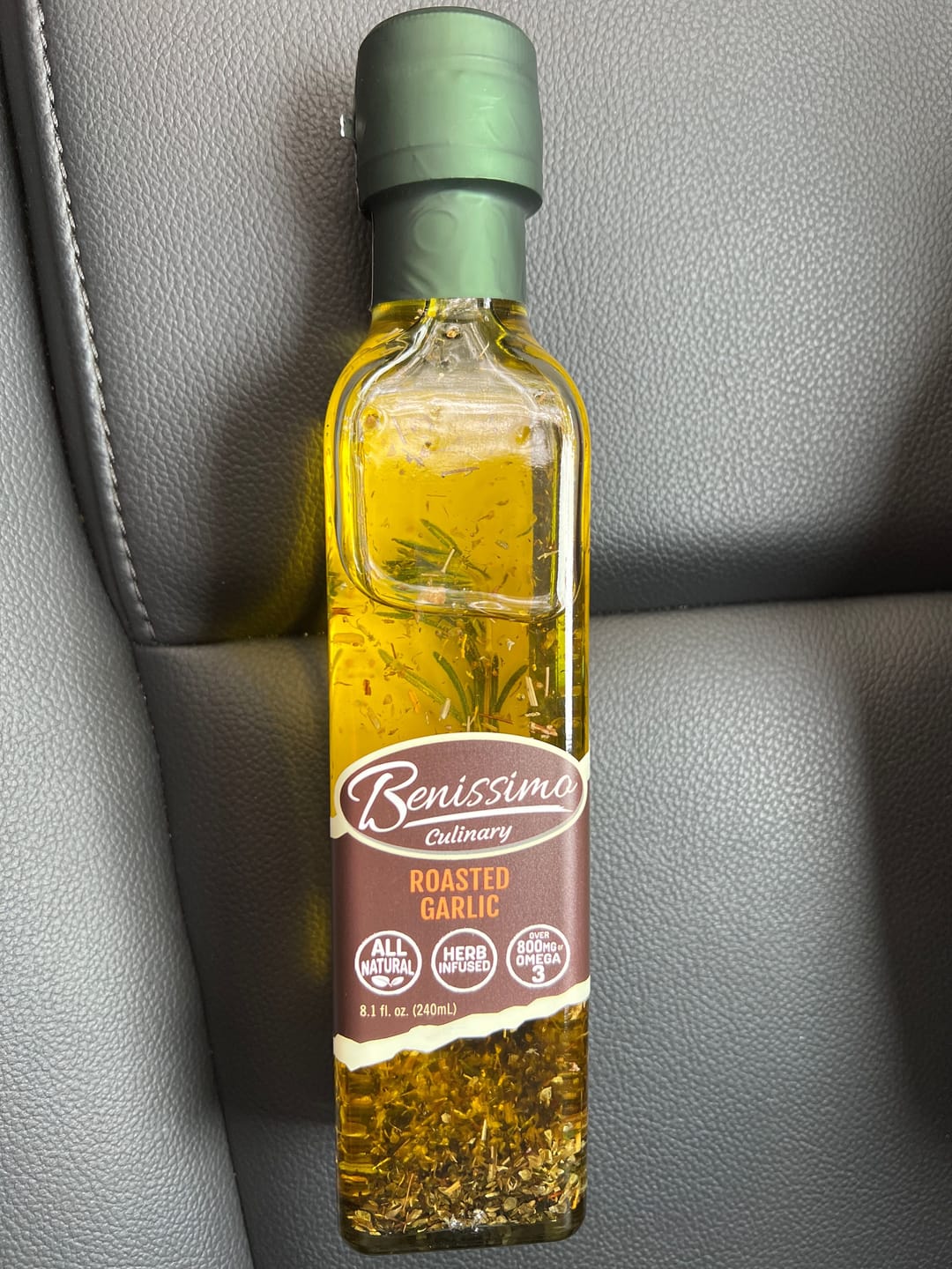 Customer photo review of Roasted Garlic Oil 8.1 oz