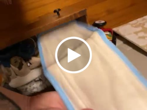 Customer video review of 4-Layer Hemp Cotton Insert