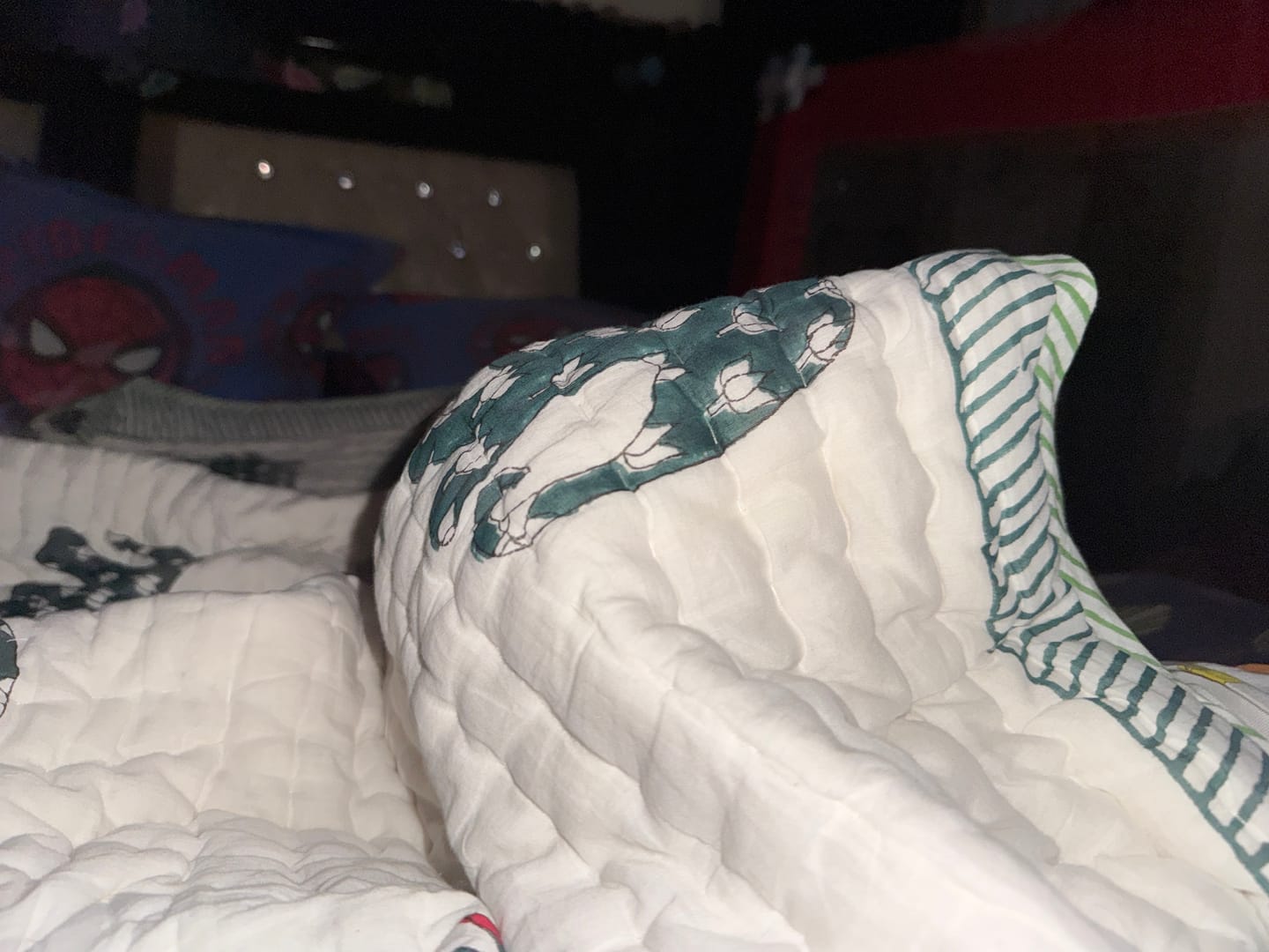 Customer photo review of Organic Mulmul Cotton Quilt