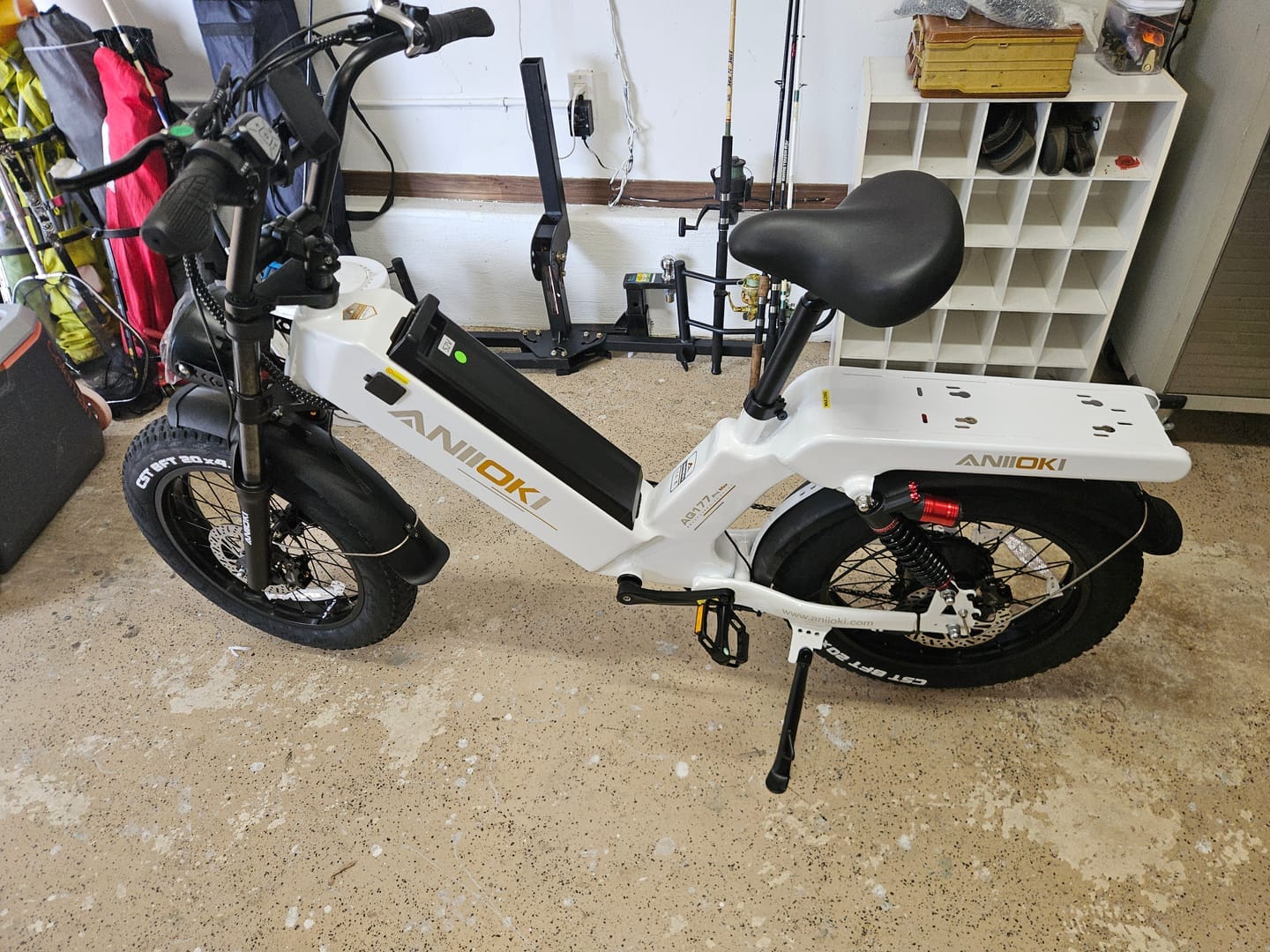 Customer photo review of AQ177 Pro Max 52V eBike