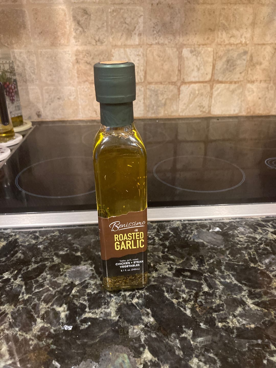Customer photo review of Roasted Garlic Oil 8.1 oz