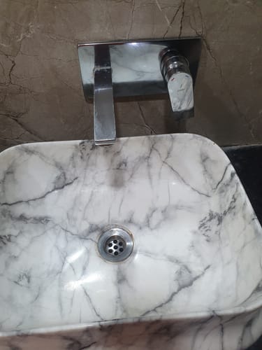 Customer photo review of Hard Stain Spray + Wipe and Tough Limescale\Descaler - Spray and Scrub | Combo