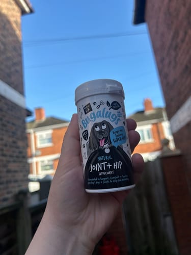 Customer photo review of Natural Joint & Hip Supplement Powder for Dogs (80g)