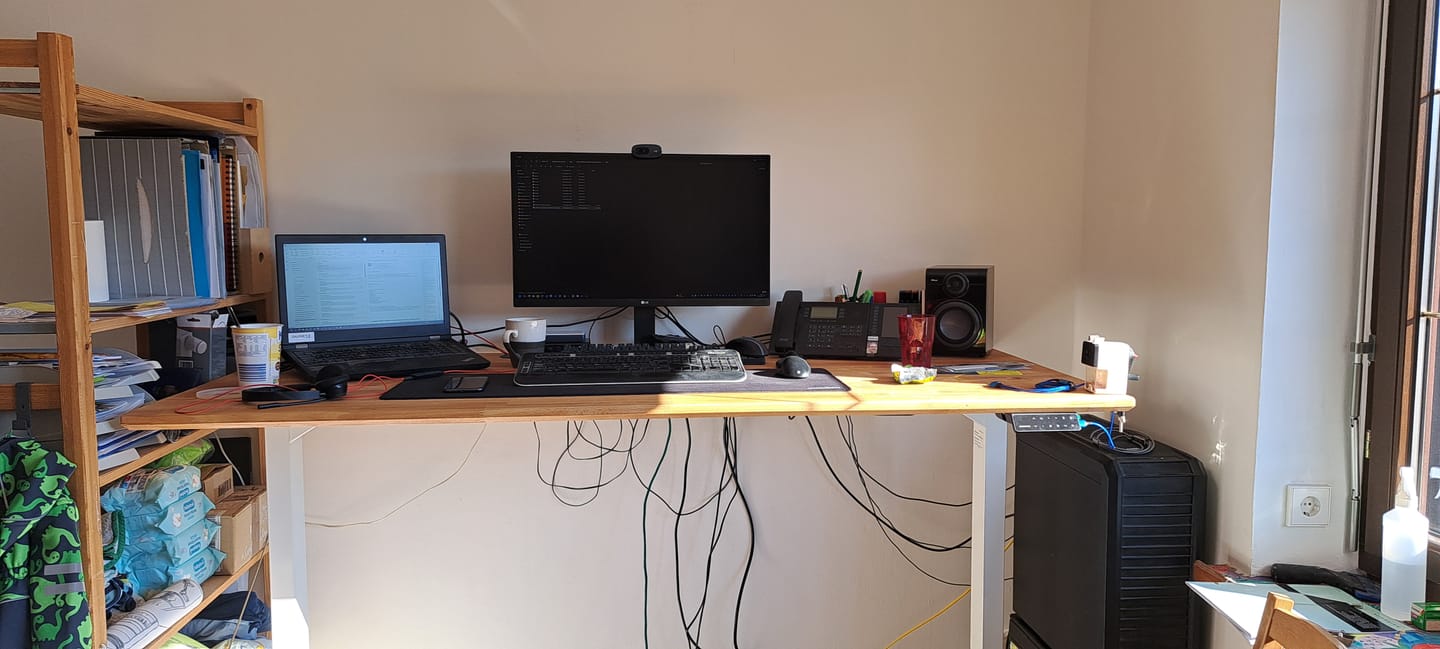 Customer photo review of Maidesite T2 Pro - Elektrisch Höhenverstellbares Gestell