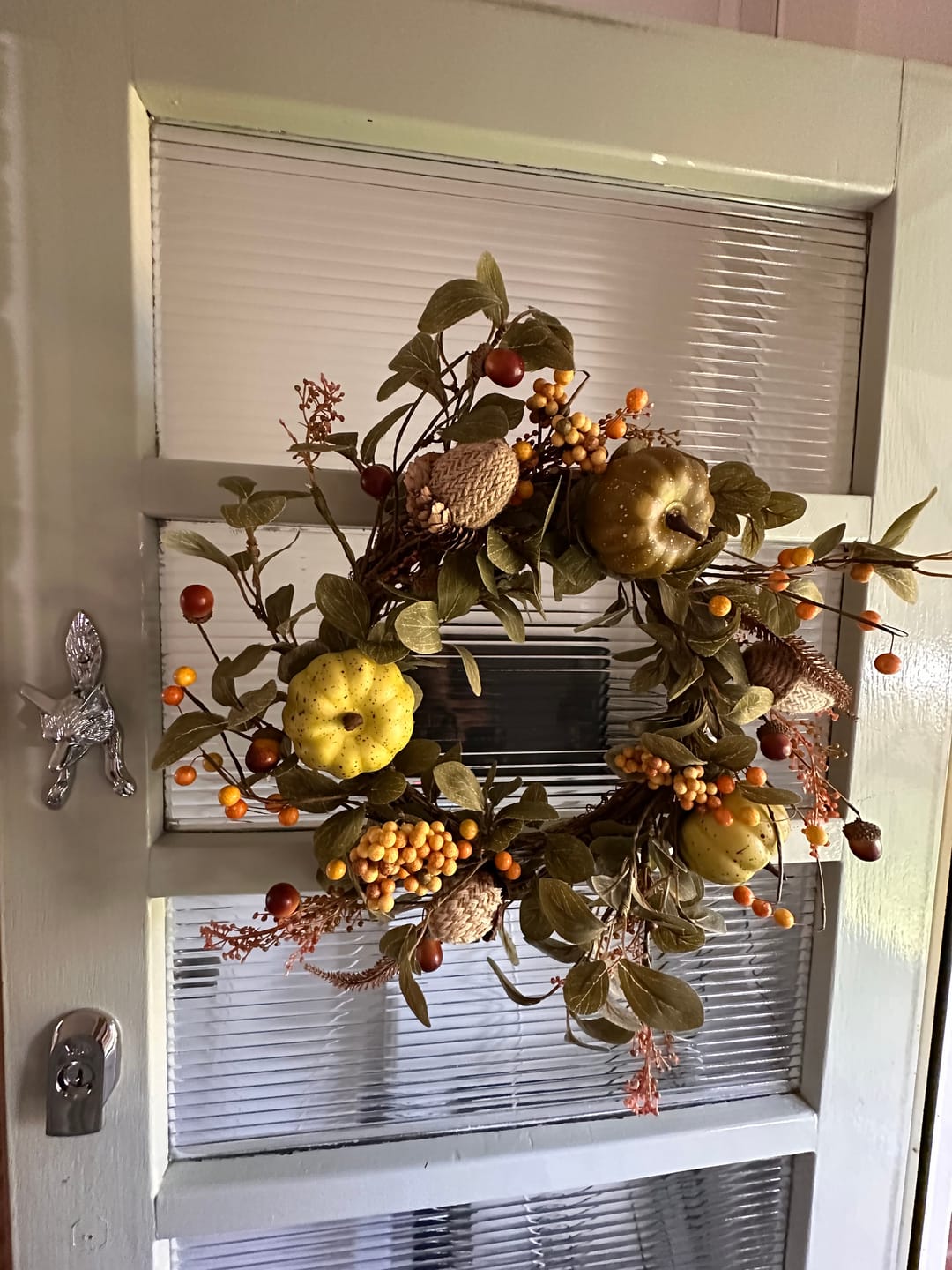 Customer photo review of Fox Door Knocker | Solid Brass