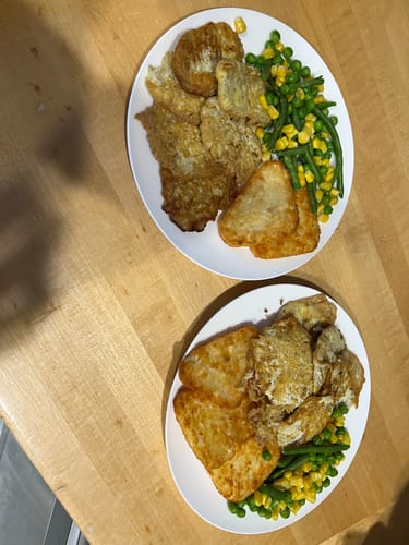 Customer photo review of Whitebait Imported 250G