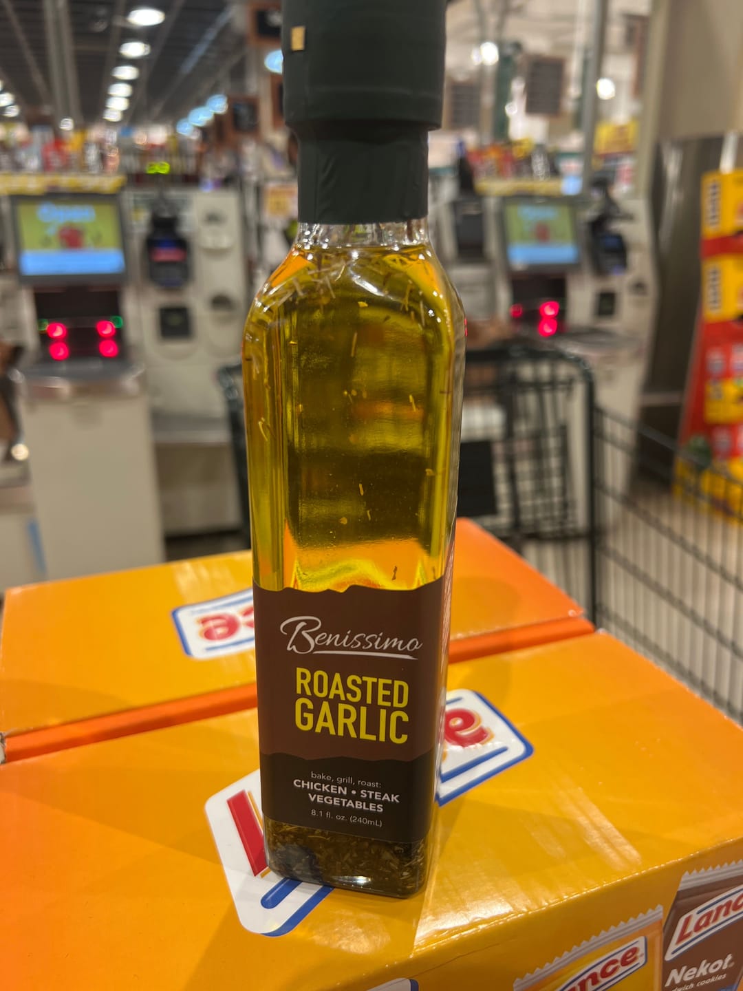 Customer photo review of Roasted Garlic Oil 8.1 oz