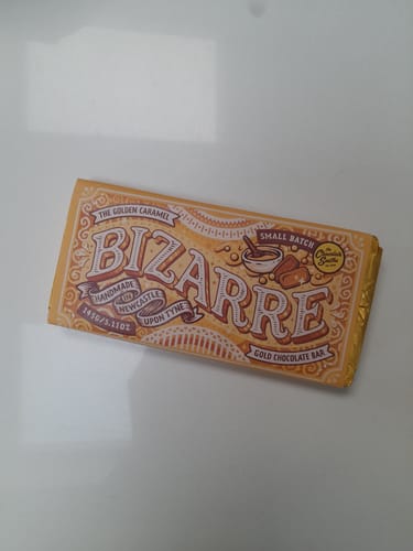 Customer photo review of The Golden Caramel Bizarre Bar 145g