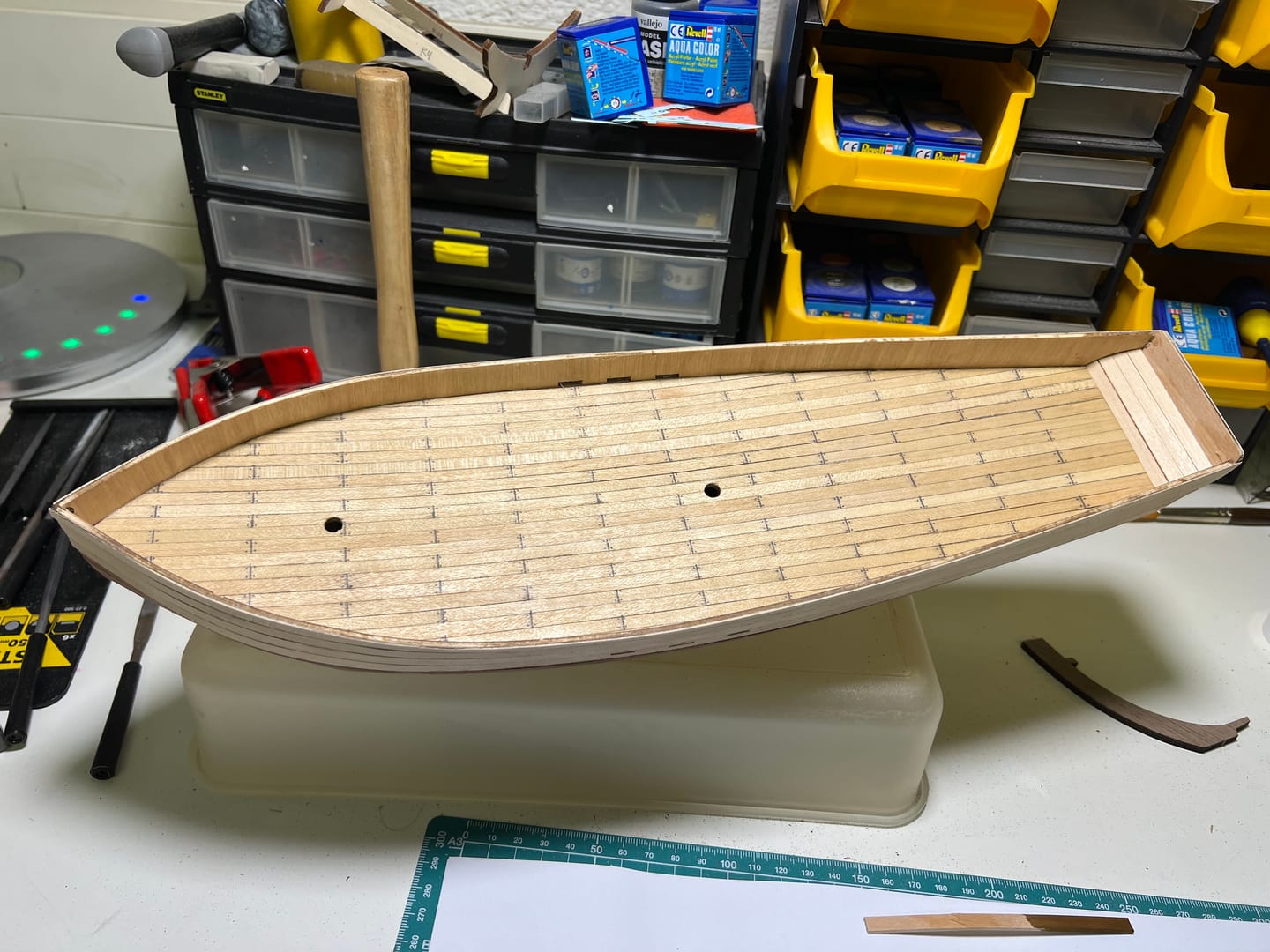 Customer photo review of Maqueta Barco Polaris Starter Pack