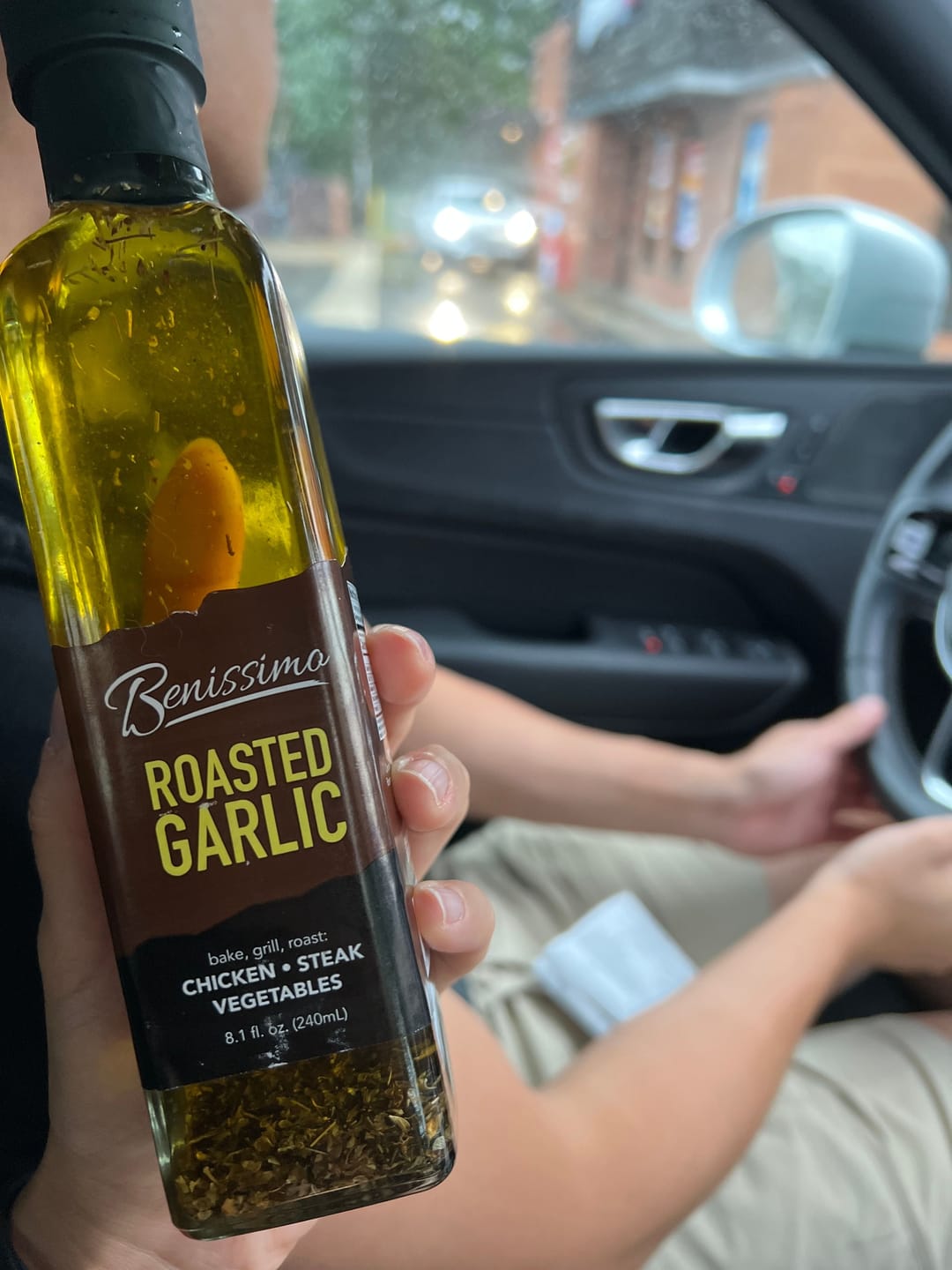 Customer photo review of Roasted Garlic Oil 8.1 oz