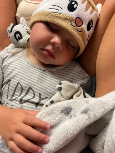 Customer photo review of Bandou™ 2.0: Award-Winning Kids Headphones