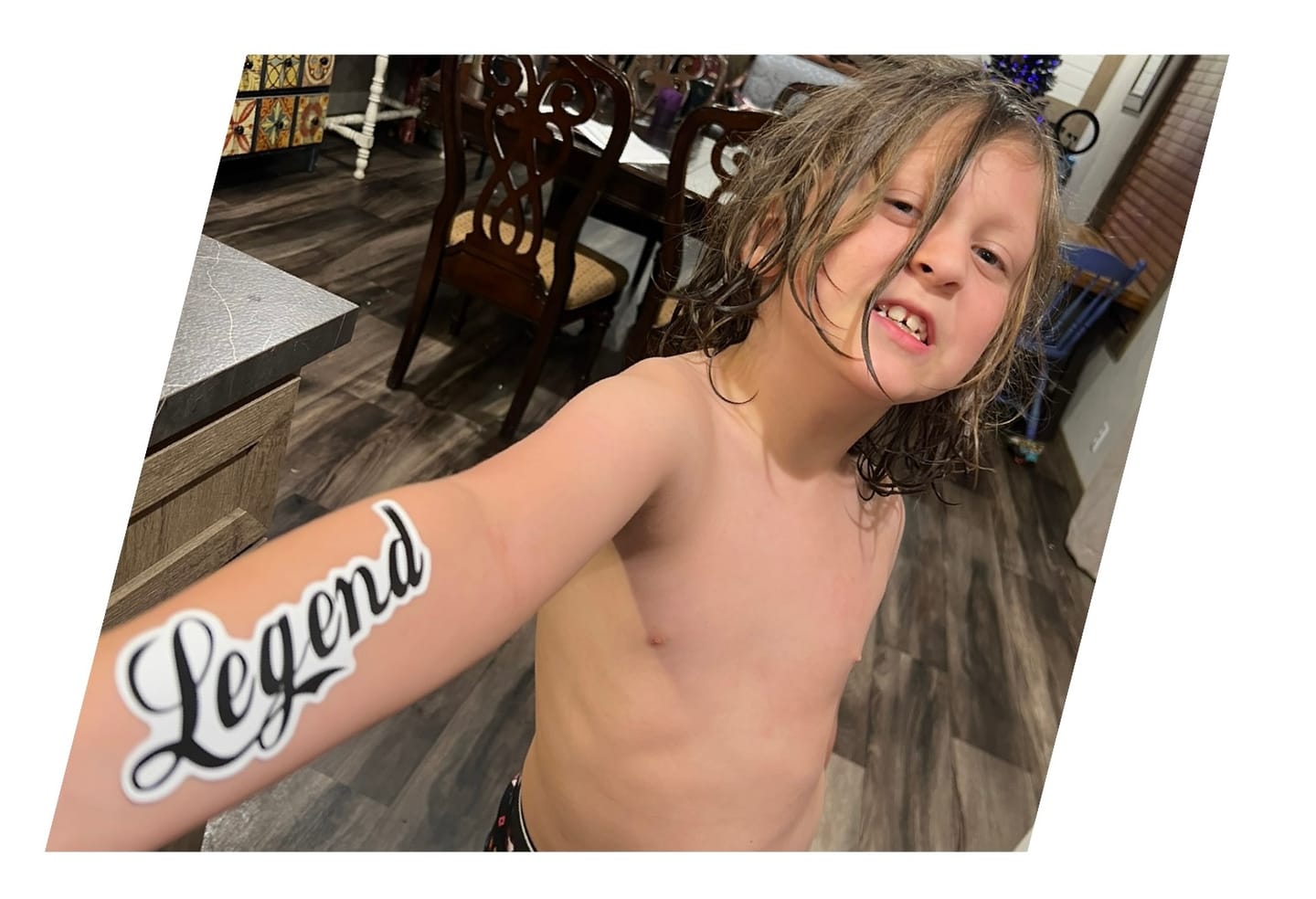Customer photo review of Legend Decal