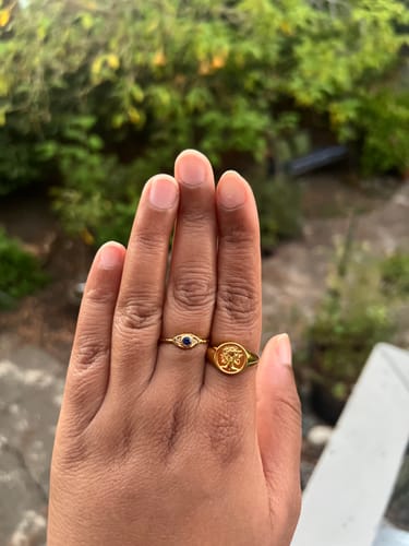 Customer photo review of 🎁 Medusa Ring (100% off)