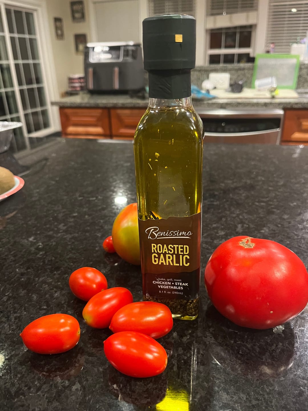 Customer photo review of Roasted Garlic Oil 8.1 oz