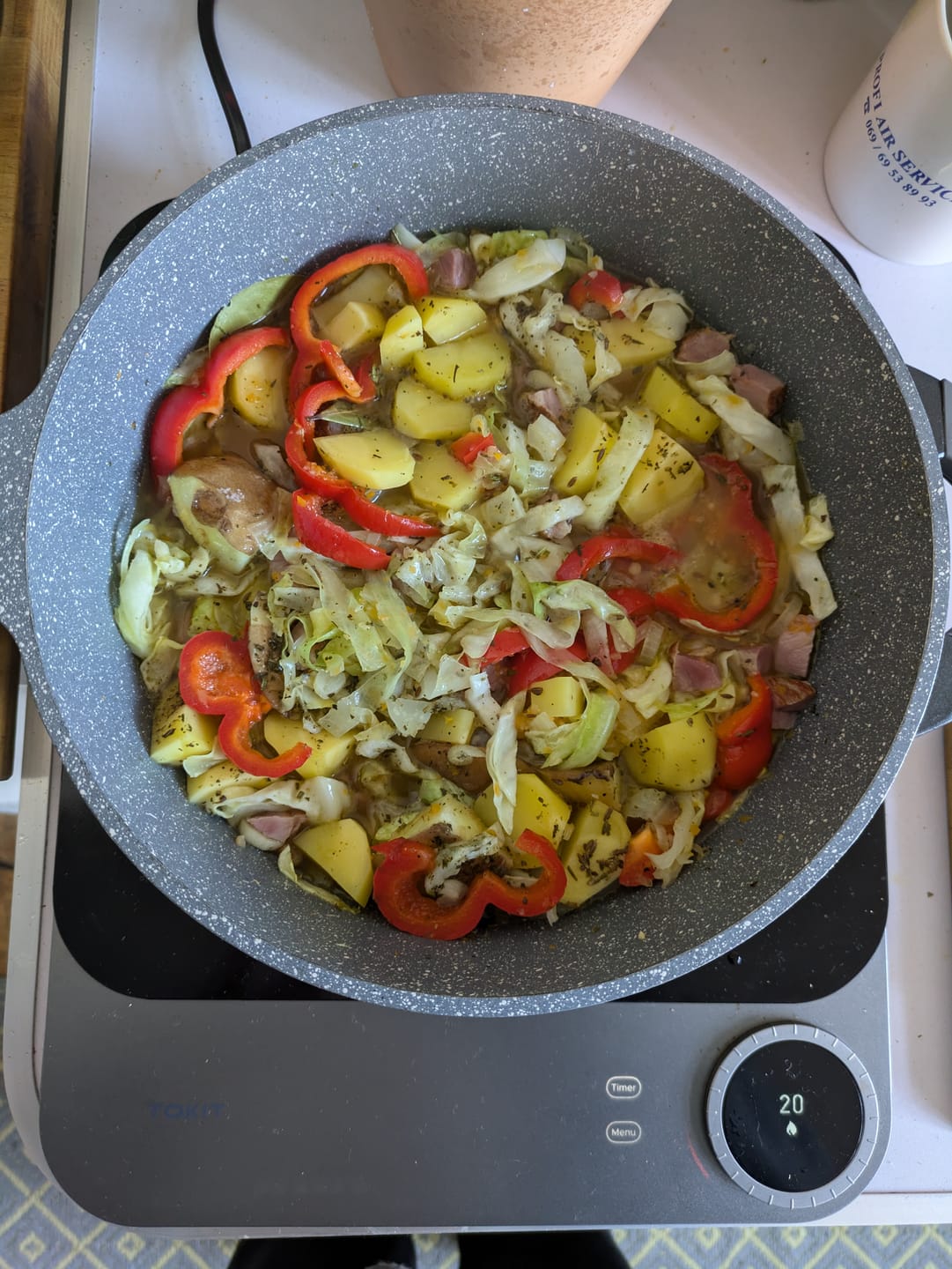 Customer photo review of TOKIT Smart Induction Cooker