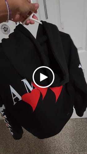 Customer video review of AMIRI Hoodies #M004