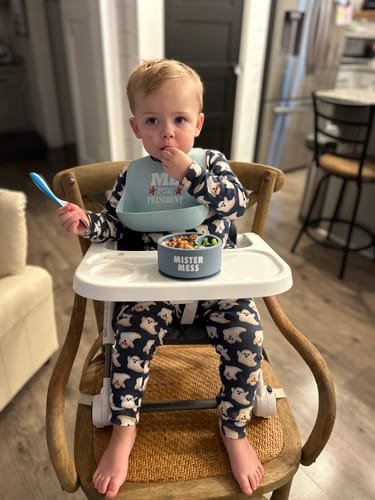 Customer photo review of Me for President Wonder Bib