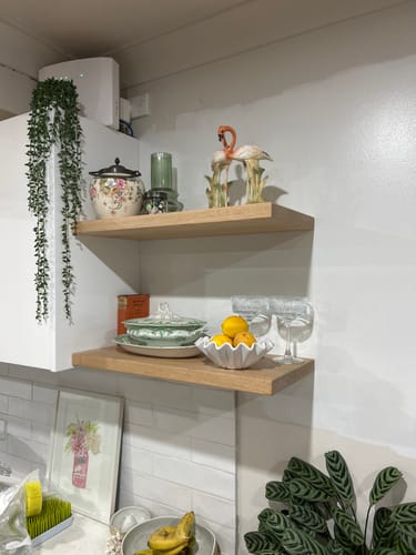 Customer photo review of Floating Shelf