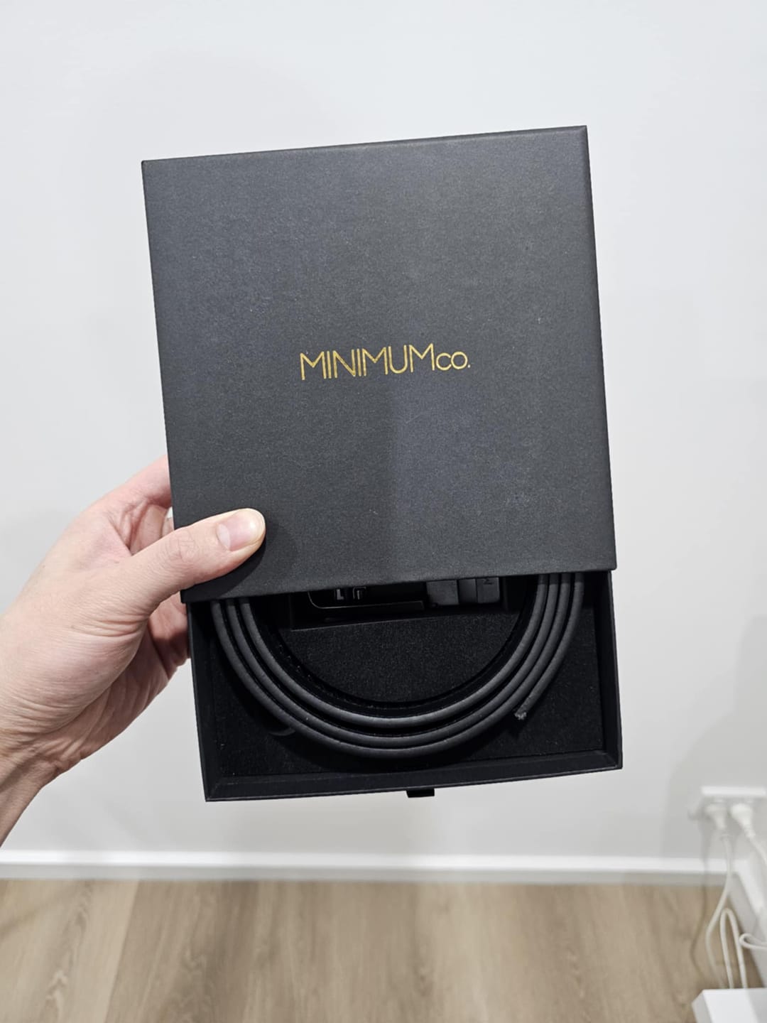 Customer photo review of Black | Genuine Leather Belt