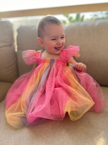 Customer photo review of Rainbow Fairy Dress