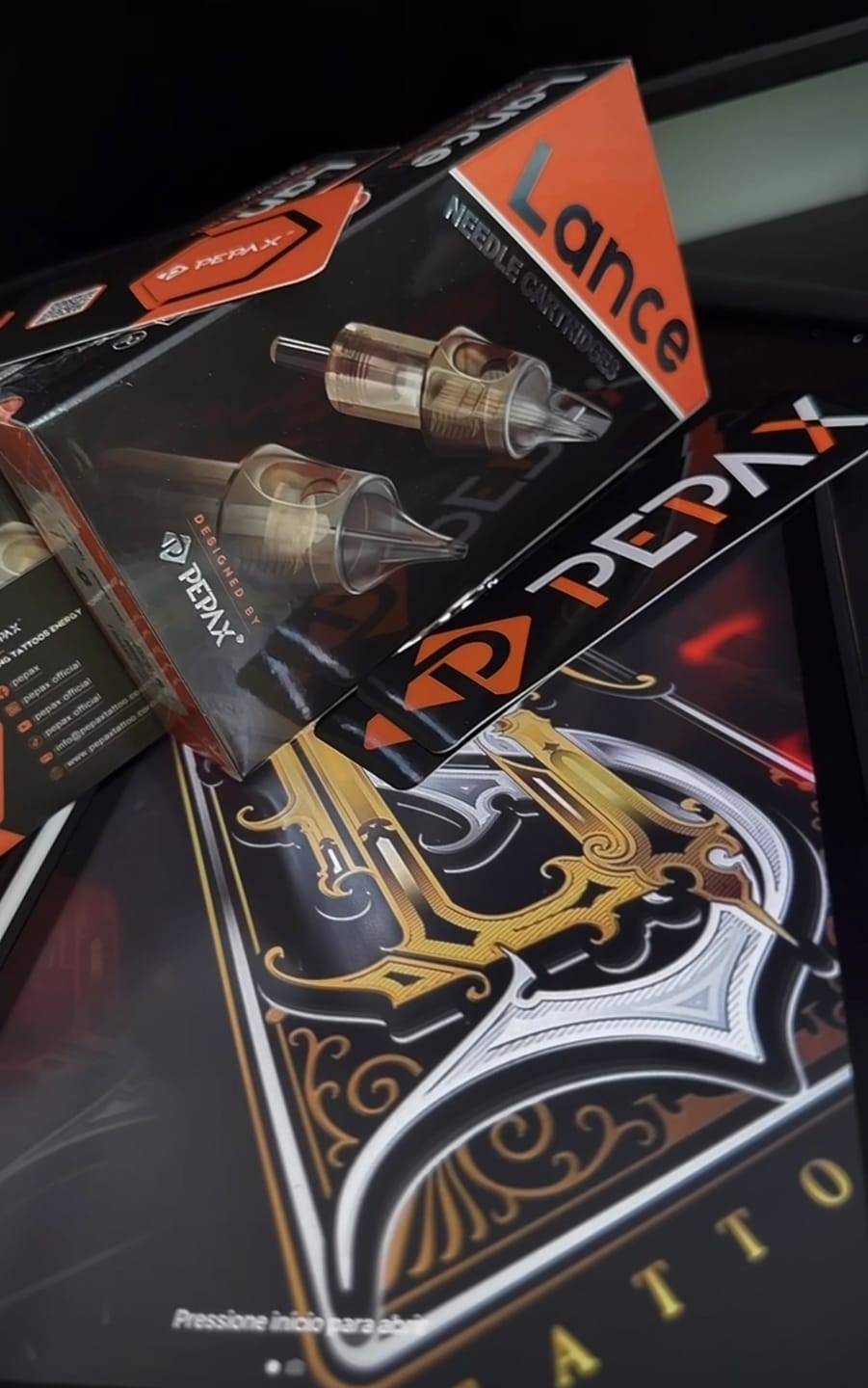 Customer photo review of PEPAX LANCE Tattoo Cartridge Needles Curved Magnum
