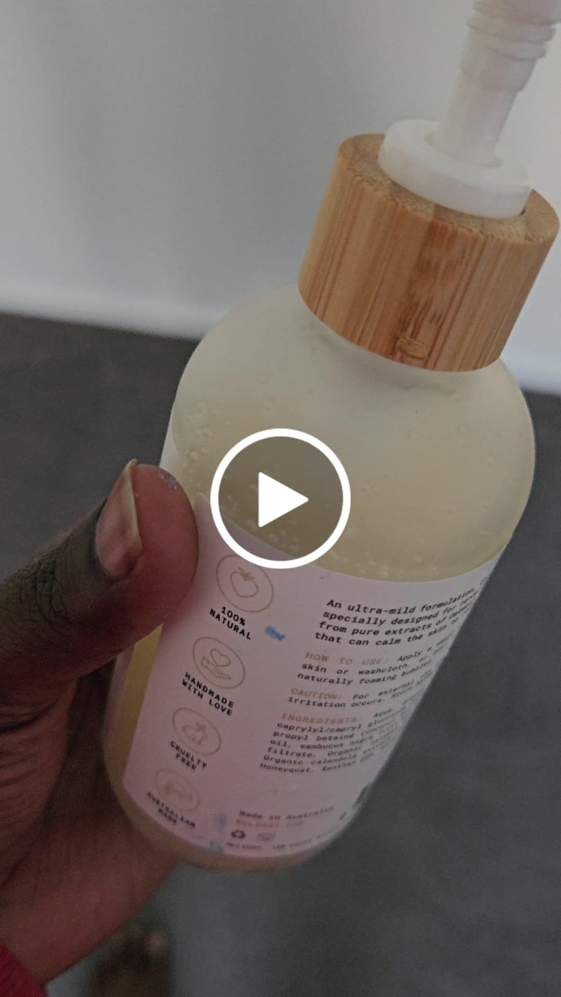 Customer video review of Oatmeal Moisturising Wash