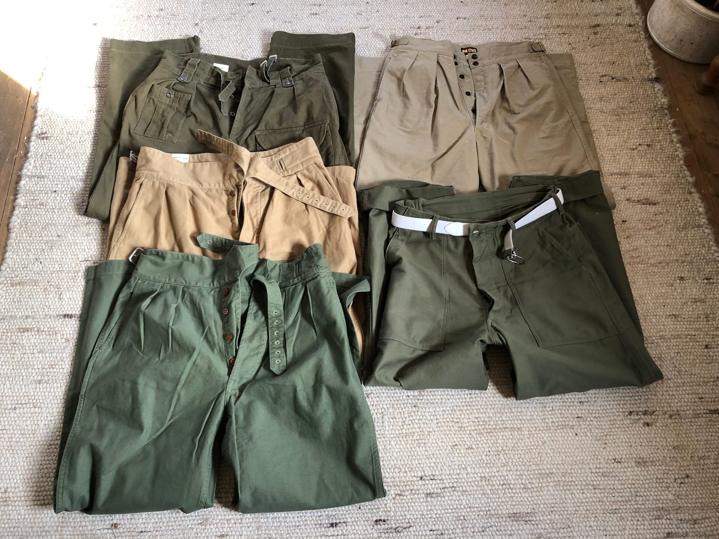Customer photo review of 1943 British Army KD & JG Gurkha Bermuda Pants - Olive