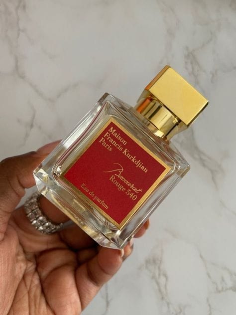Customer photo review of Baccarat Rouge 540 Eau De Parfum for Men and Women