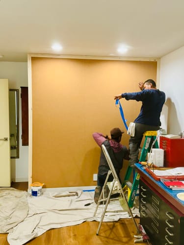 Customer photo review of 1/4" x 36" x 30 feet Cork Roll