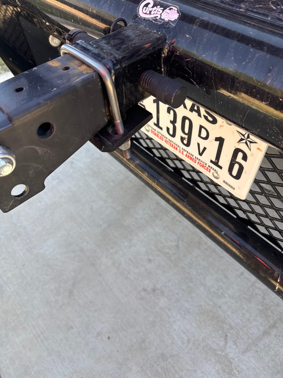 Customer photo review of 3/8 Inch Diameter U-Bolts - Square
